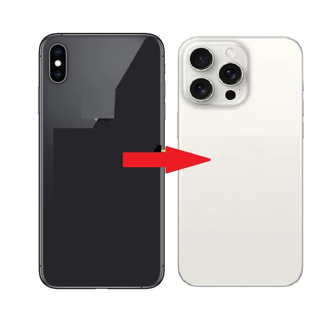 Convertor Back Panel Housing Body for Apple iPhone XS Max Convert to Apple iPhone 15 Pro Max Zeespares Convertor Back Panel Housing Body for Apple iPhone XS Max Convert to Apple iPhone 15 Pro Max Zeespares